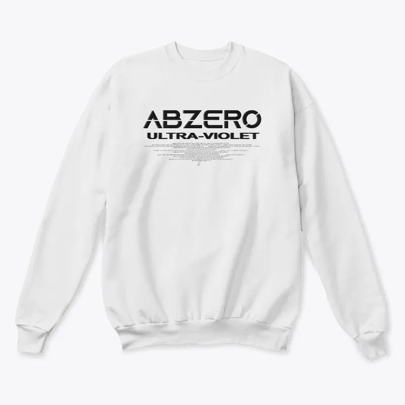 Abzero Logo and Ultra-Violet (Black)